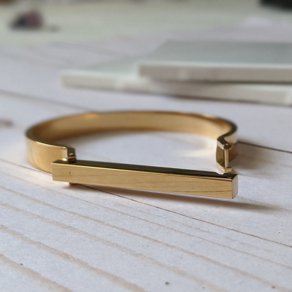 Modern Bar Bracelet - Picture 2 of 4